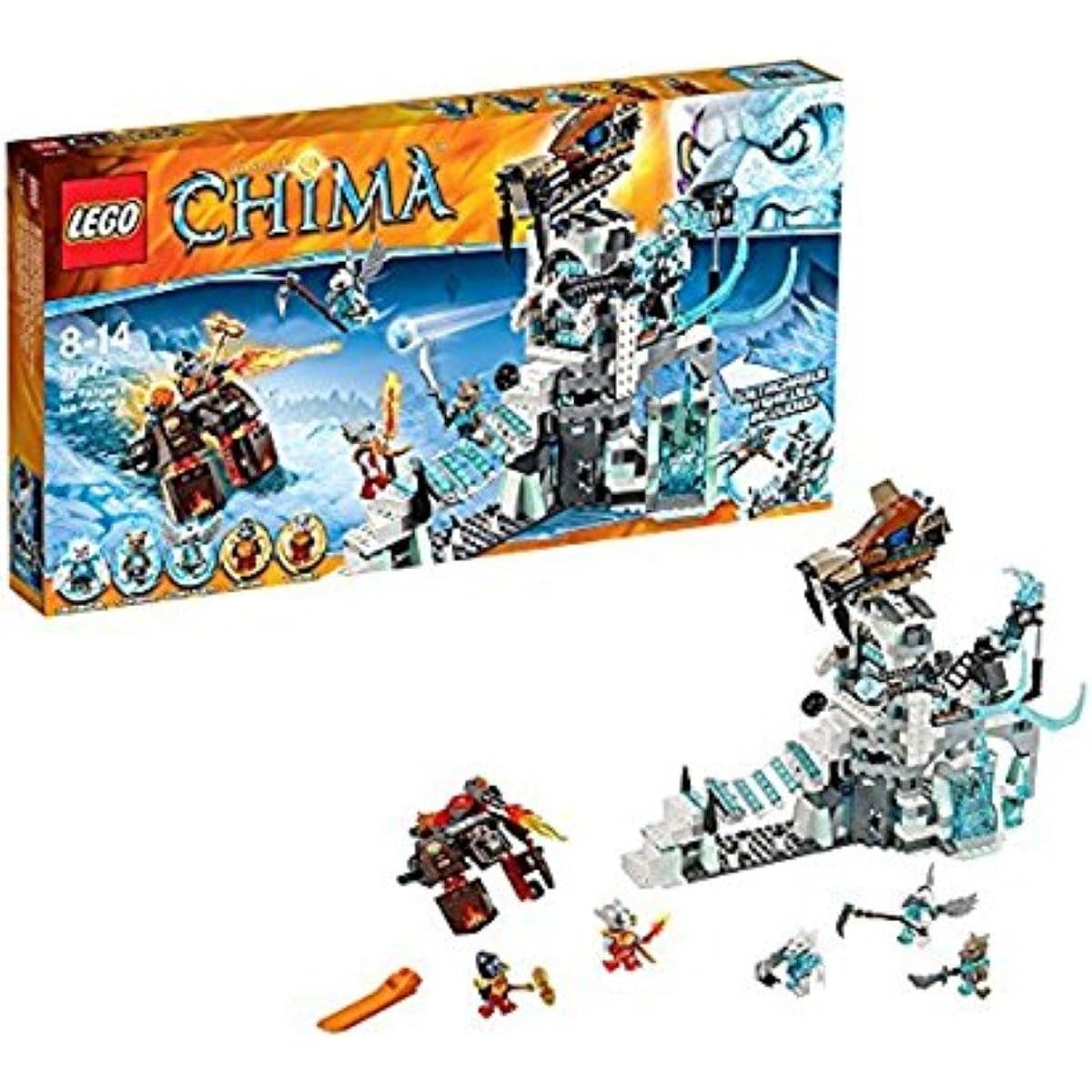 LEGO Chima Lord Finger's Ice Fortress 70147