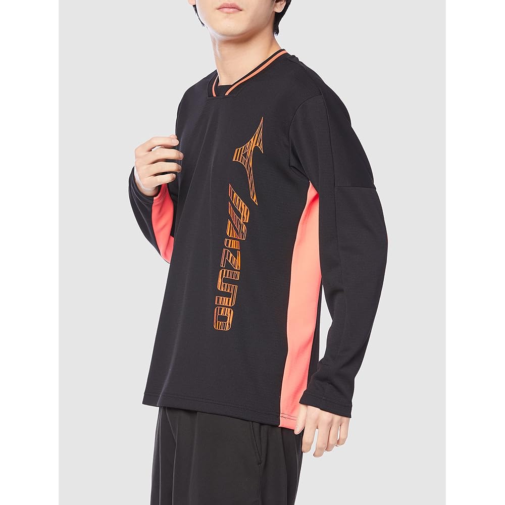 [Mizuno] Tennis Wear Sweatshirt Sweat Absorbent Quick Drying UPF50+ Dynamotion Fit 62JC2001