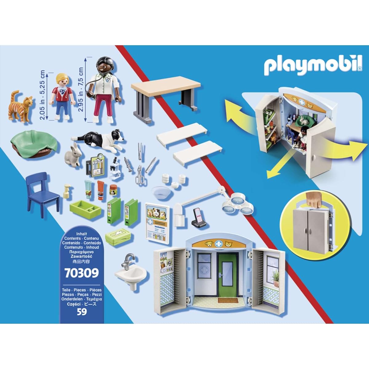 Playmobil Vet Clinic Playbox