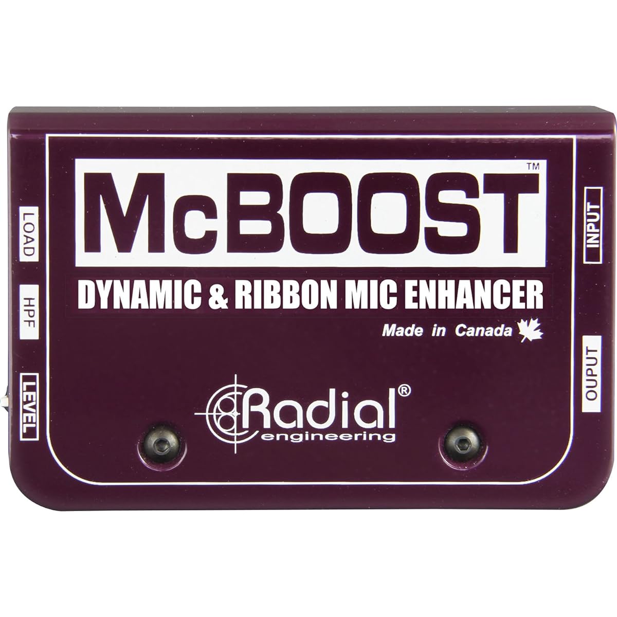 Radial mic booster McBoost [Domestic regular import product]