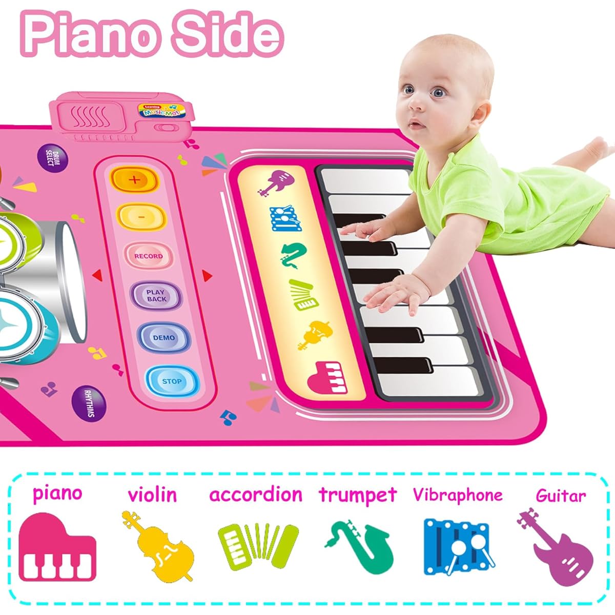 2-in-1 Piano Mat