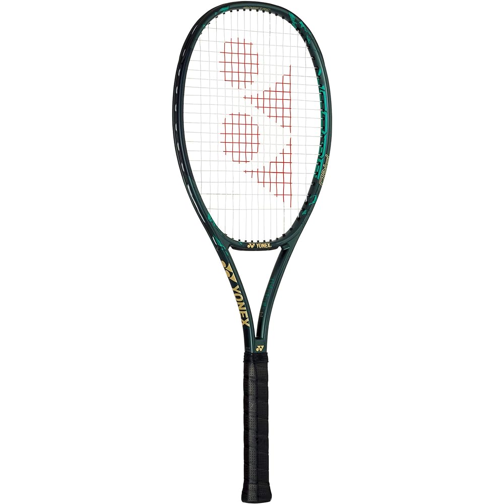 YONEX Rigid Tennis Racket Frame Only V Core Pro 97 with Exclusive Case Made in Japan Matte Green (505)