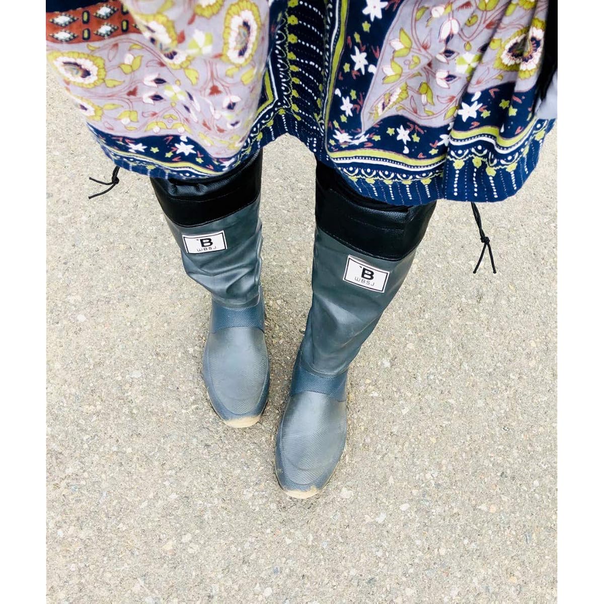 Wild Bird Society of Japan (Nihon Yacho Nokai) Packable Rain Boots Bird Watching Rain Boots Brown L