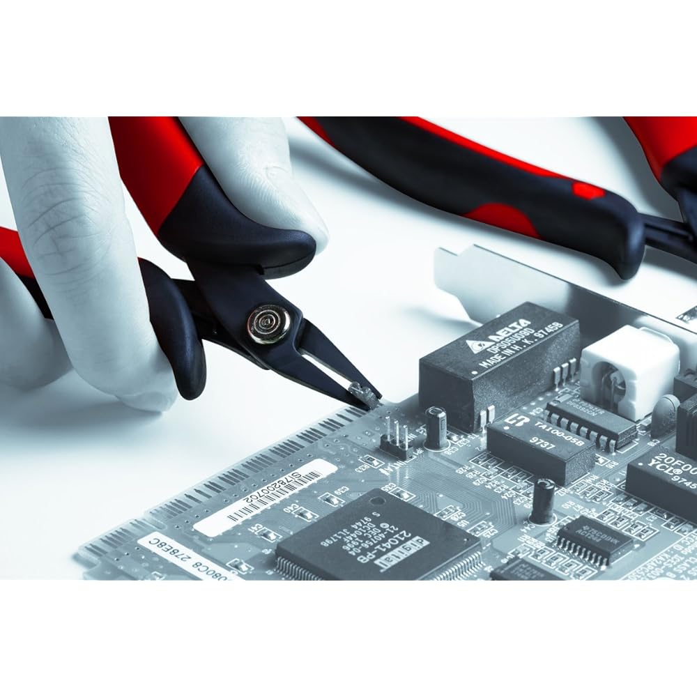 [Set of 2] wiha precision oblique nippers for electronics (FF blade, wide) 130mm HSR683EON130
