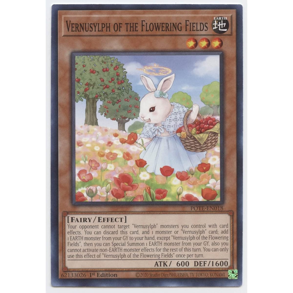 Vernesylph of the Flower Field - POTE-EN018 - Common - First Edition