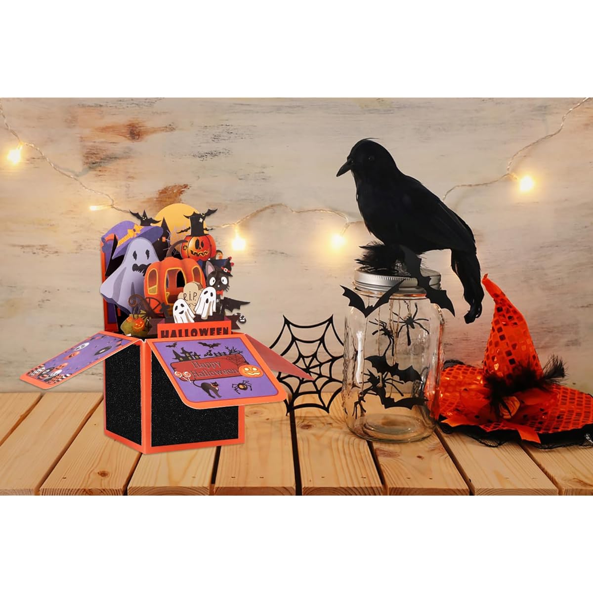 D24TIME Halloween Pop-up Card for Kids