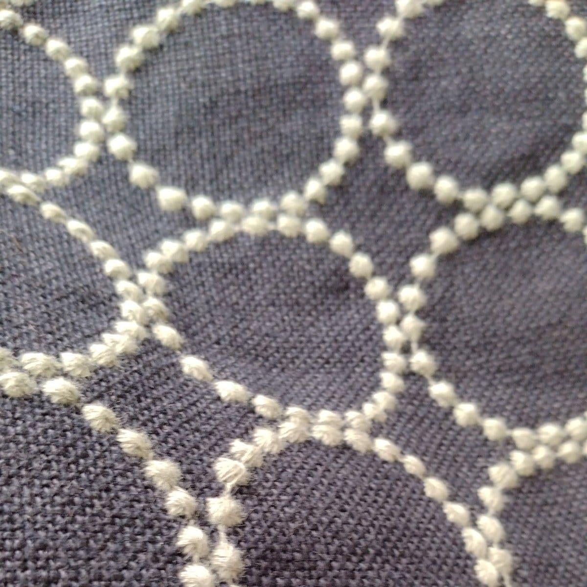 tambourine navy + light green mina perhonen fabric tambourine fabric width