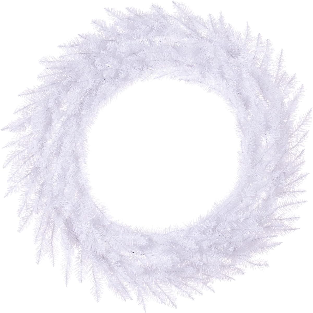 Vickerman Sprue Wreath-Unlit, 48-Inch, Sparkle White by Vickerman [Parallel Import]