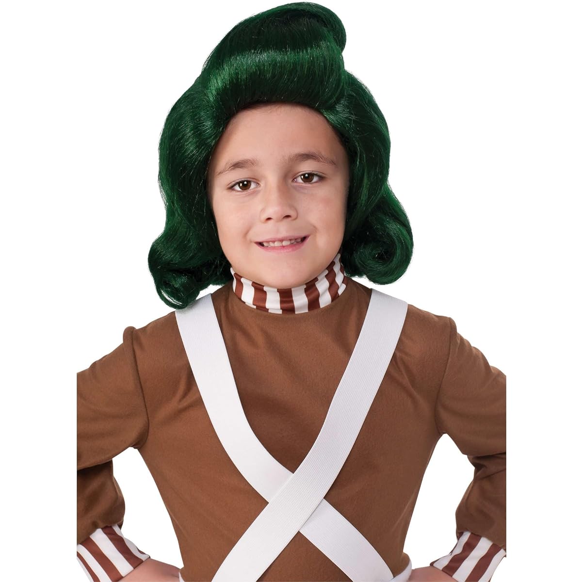 Rubie's Boys Oompa Loompa Wig Standard Green 32988