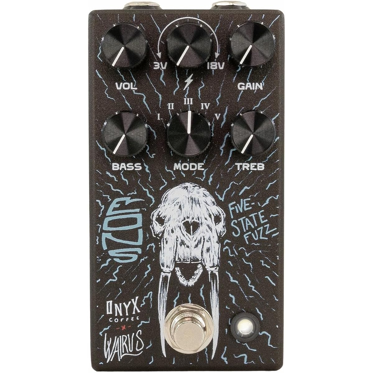 WALRUS AUDIO/Eons Five-State Fuzz WAL-EONS/ONY Fuzz Walrus Audio Black Friday 2023 Limited Onyx Edition