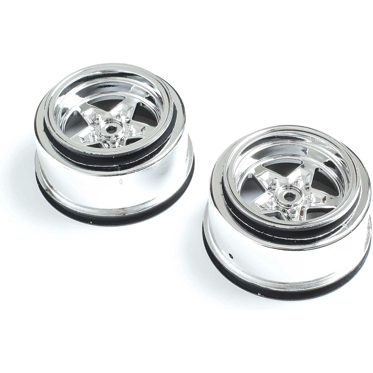 Losi Rear Wheel Chrome 2 22S Drag LOS43046