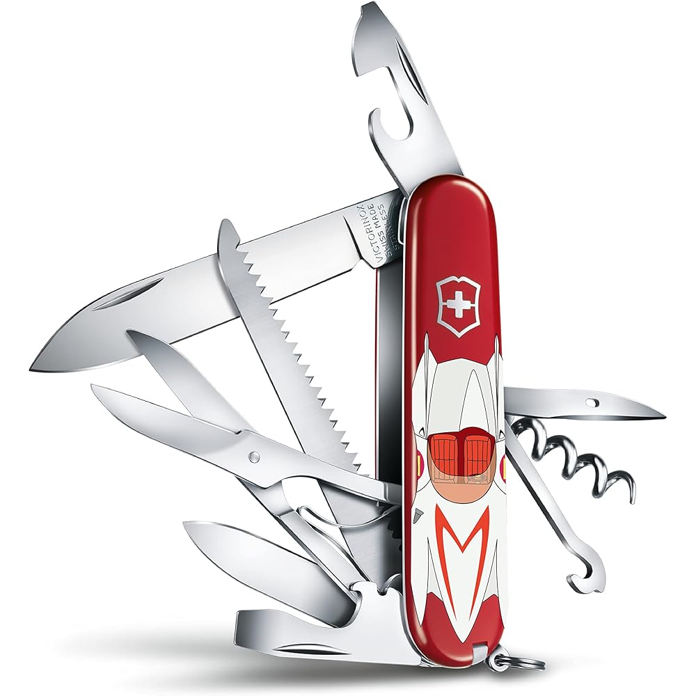 VICTORINOX Knife Huntsman Mach GoGoGo 1.3713.7-X4 Camp [Domestic genuine product, warranty included] 91mm