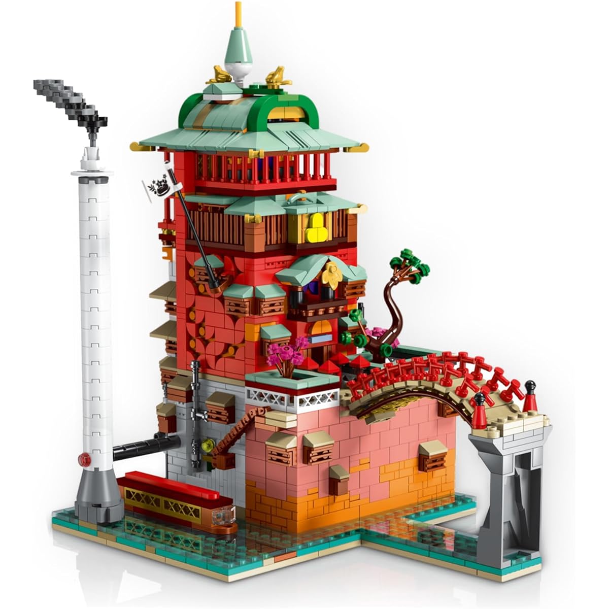 CHUANGPIN Architecture Street View Building Block Set
