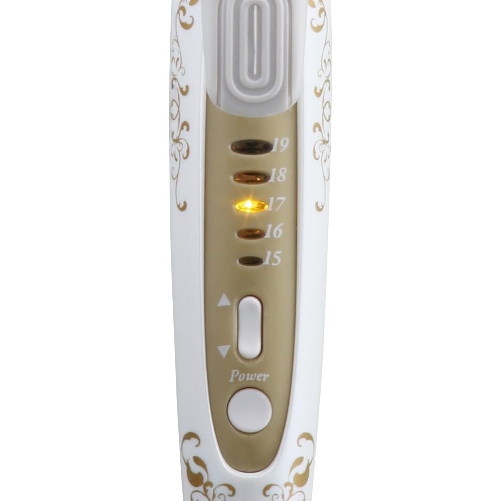 Clay Tsuion Hair Iron Grace Curl 38mm CIC-W72012N For Overseas Use Gold Processing