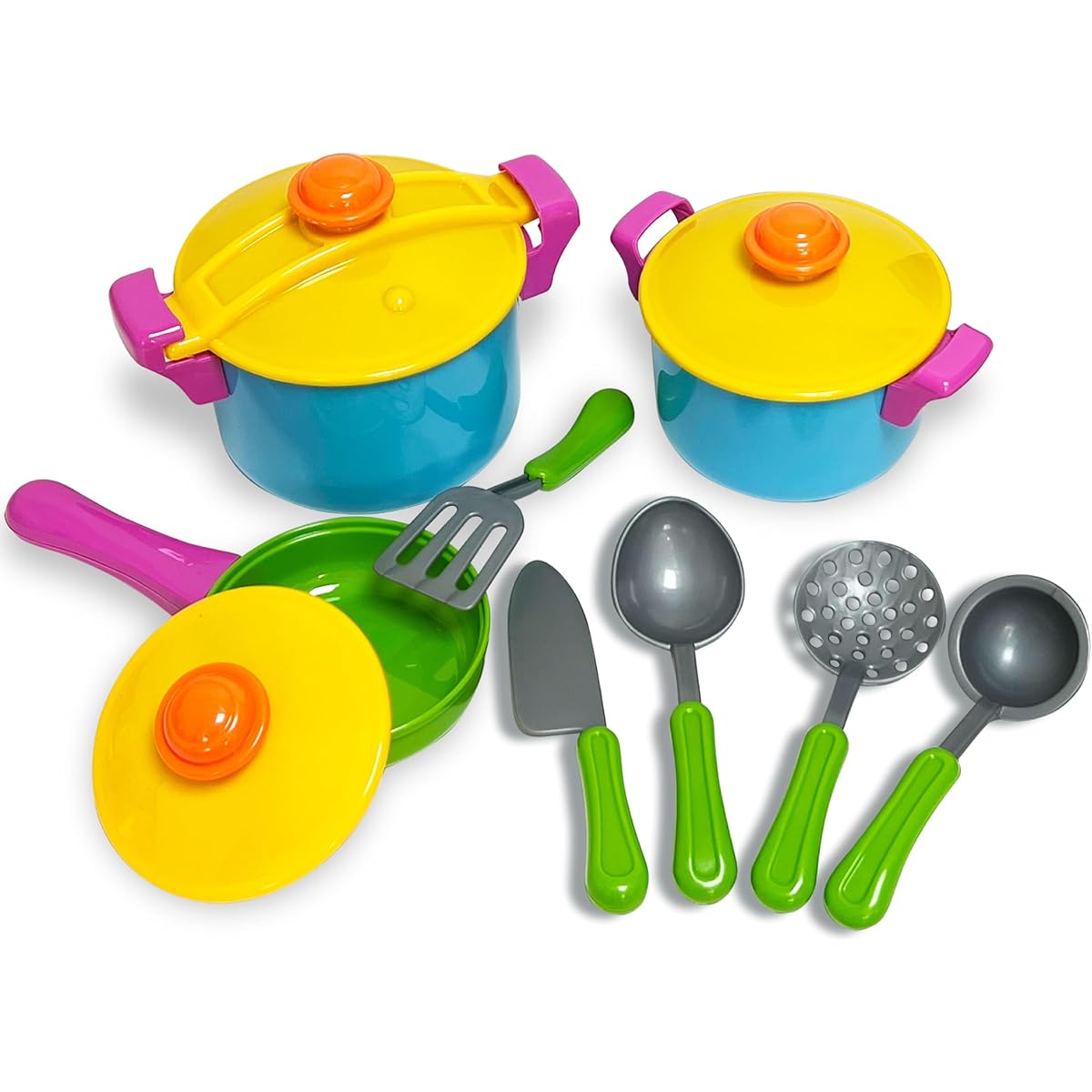 Small World Toys Living - Young Chef Cookware 11 Pc. Playset123