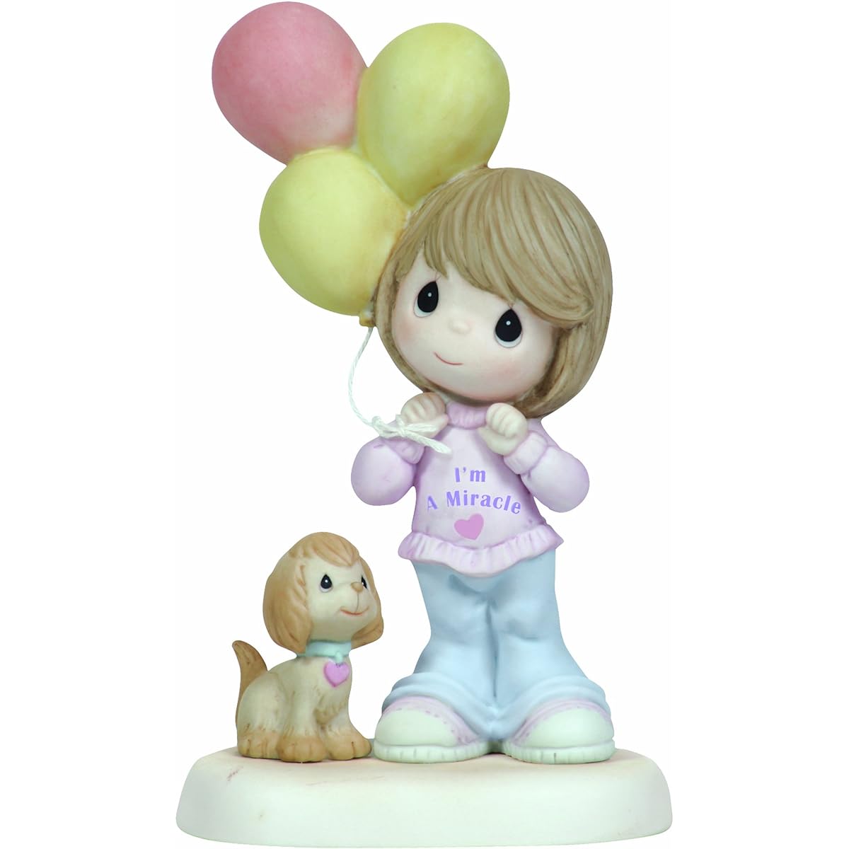 Precious Moments Kids Miracle Network Girl Balloon 6-1/4" Porcelain Figurine