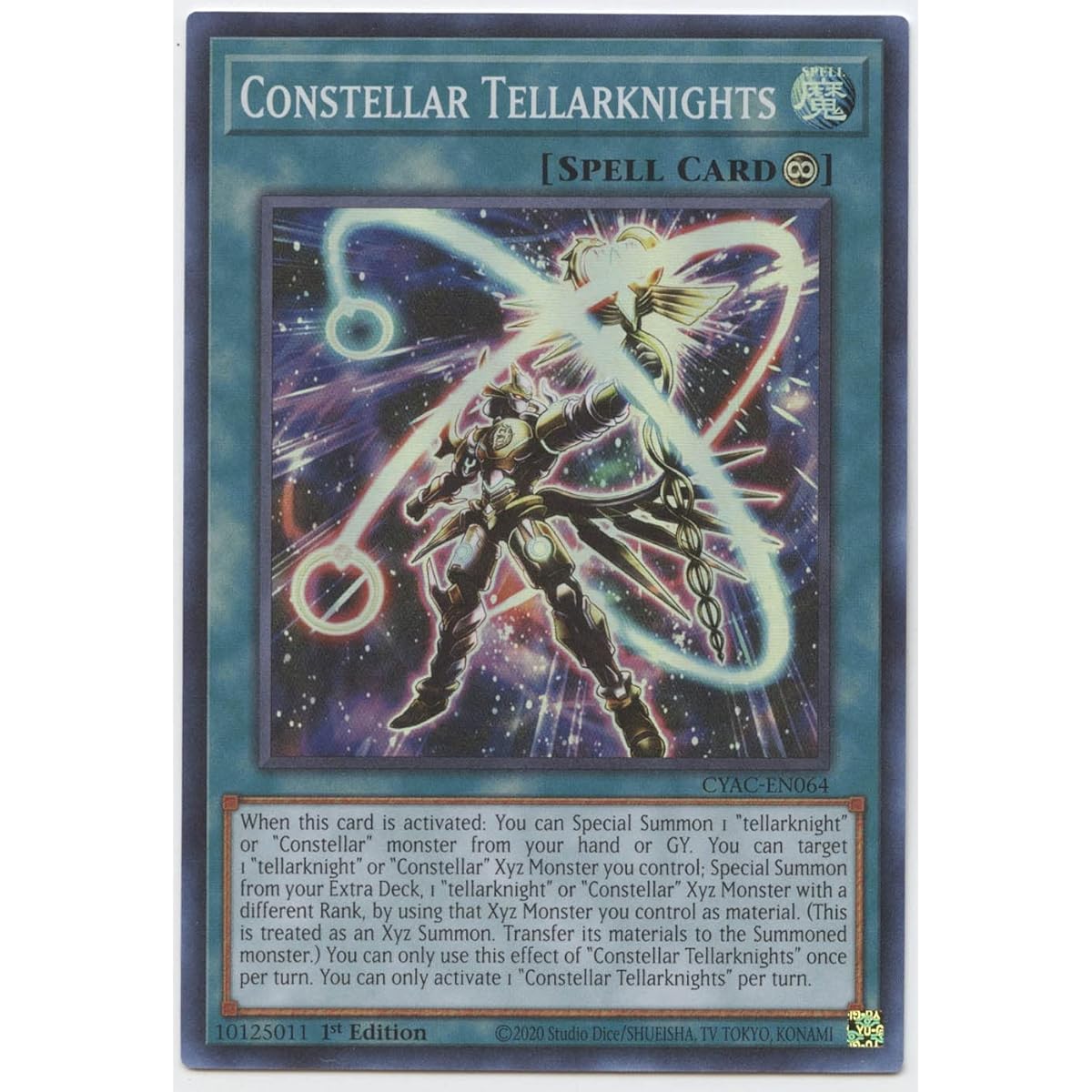 Constellation Terror Knights - CYAC-EN064 - Super Rare - 1st Edition