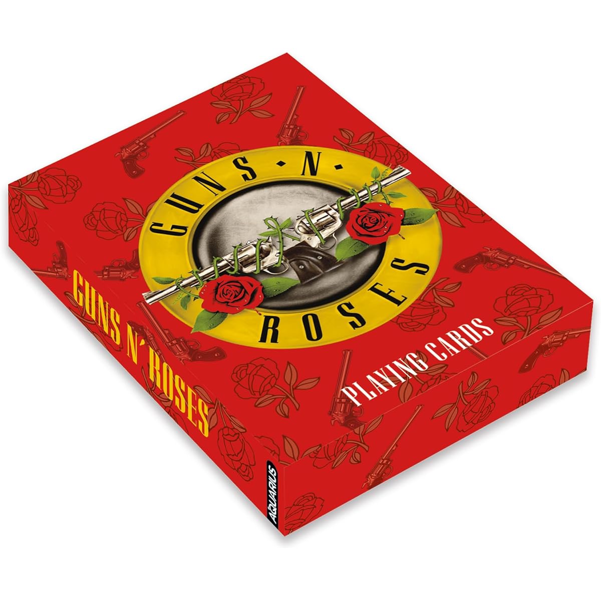 AQUARIUS Guns N' Roses Playing Cards - Guns N' Roses Themed Card Deck for Your Favorite Card Games - Officially Licensed Guns N' Roses Merchandise & Collectibles