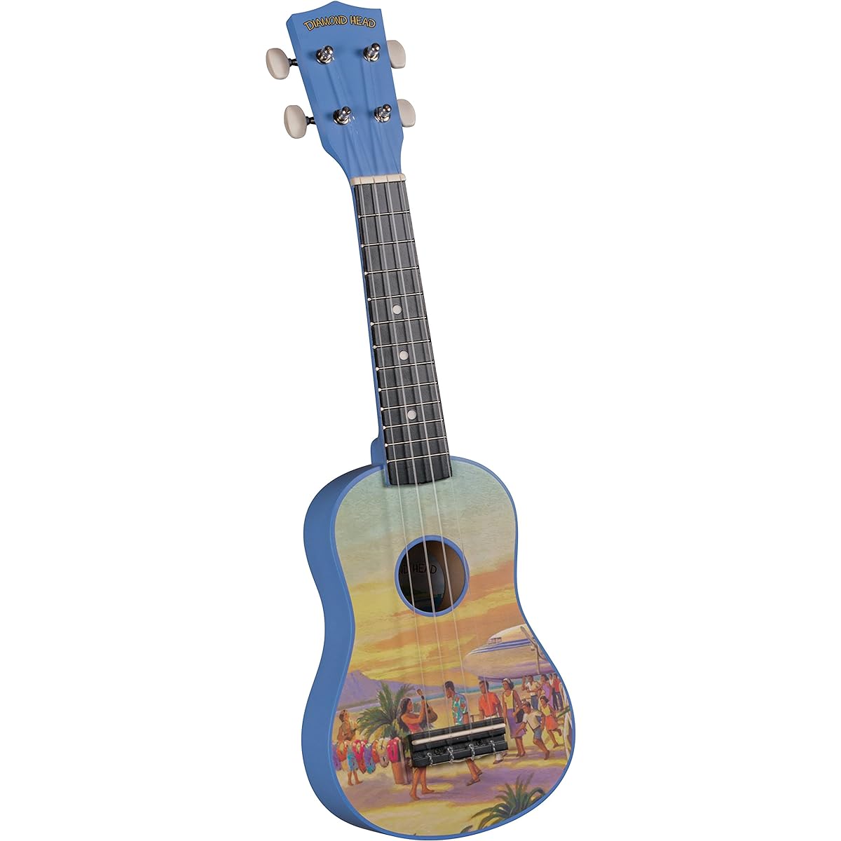 Diamond Head Vintage Series Soprano Ukulele DU-133 Vintage Hawaii Matte