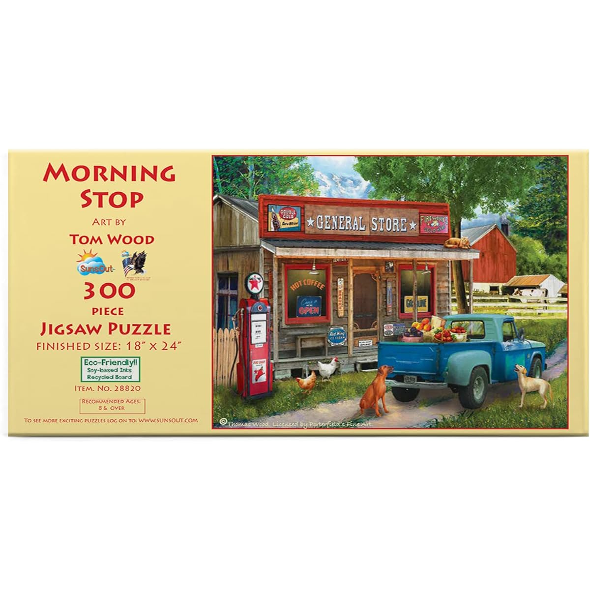 Morning Stop 300 pc Jigsaw Puzzle by SunsOut