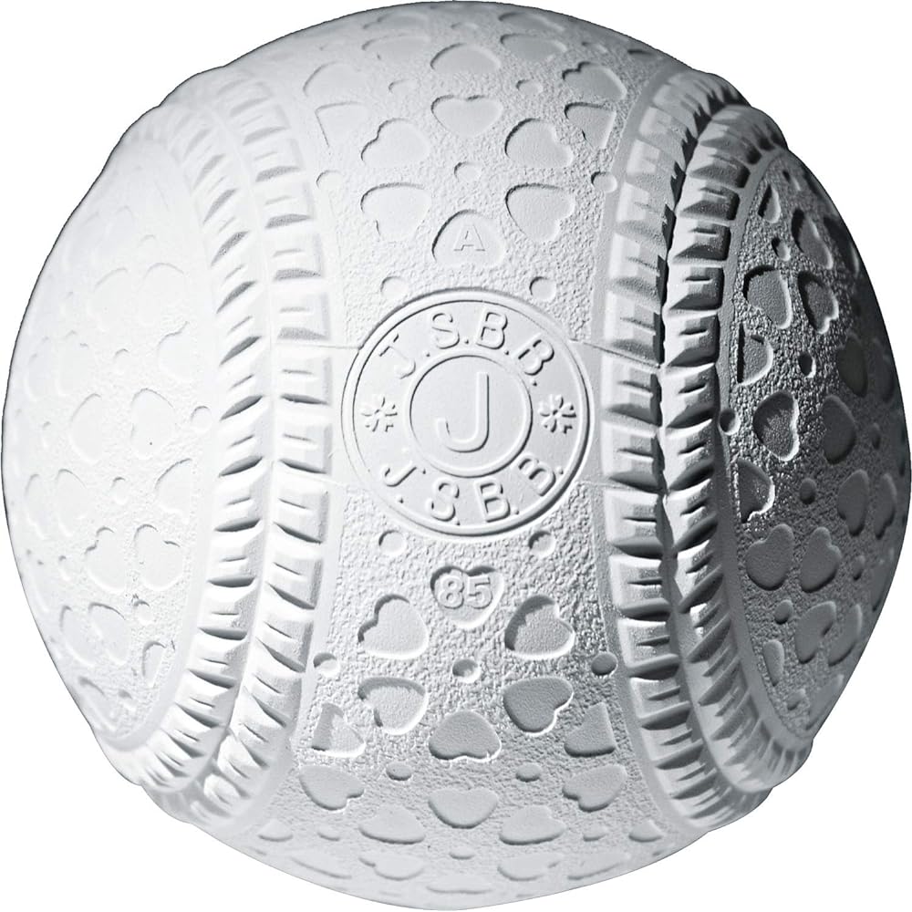 DAIWA MARUESU Youth Baseball Soft Ball Officially Licensed Ball No. J (For Elementary School Students) 1 Dozen 15910S White