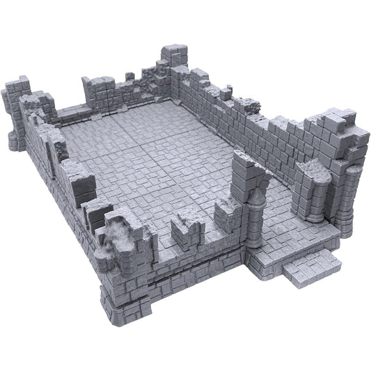 Terrain4Print Ulvheim Modular Ruins Set 3D Print Tabletop RPG Scenery Wargame Terrain for 28mm Miniatures