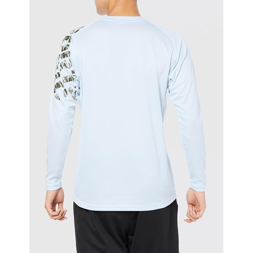 DESCENTE Long Sleeve Shirt, Volleyball, Sweat Absorbent, Quick Drying, Stretching Practice, Men's, Women's, Unisex