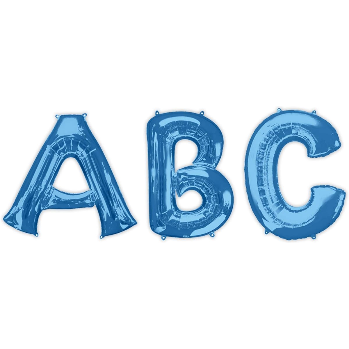 Anagram 35415 Letter H Foil Mylar Balloon, 34", Blue