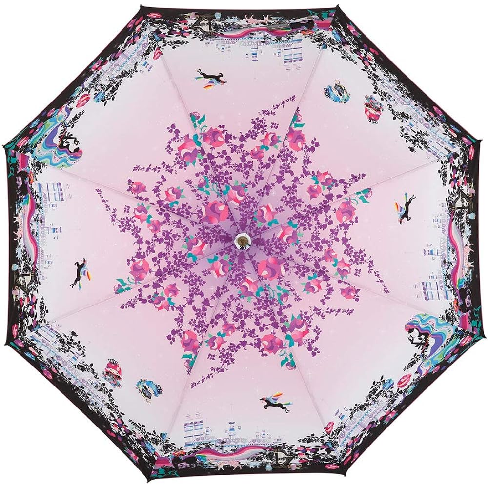 Ogawa Sanrio Little Twin Stars Long Umbrella Women's Kayo Horaguchi Collaboration Pink Goods 12968