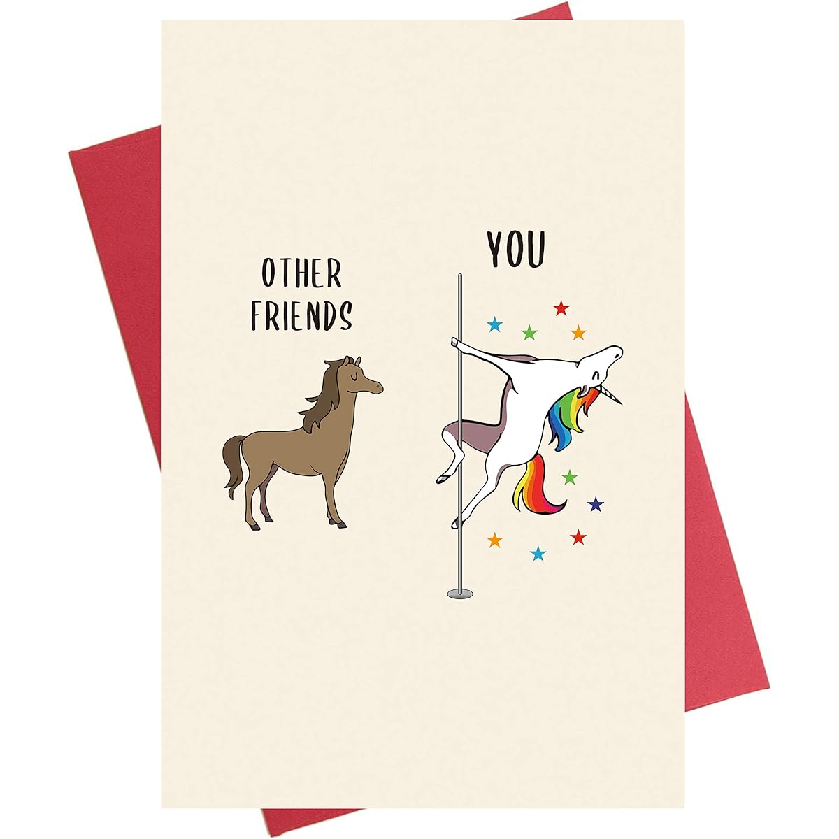 Kirynurd Birthday Cards for Friends, Funny Friendship Cards, Birthday Cards for Best Friend