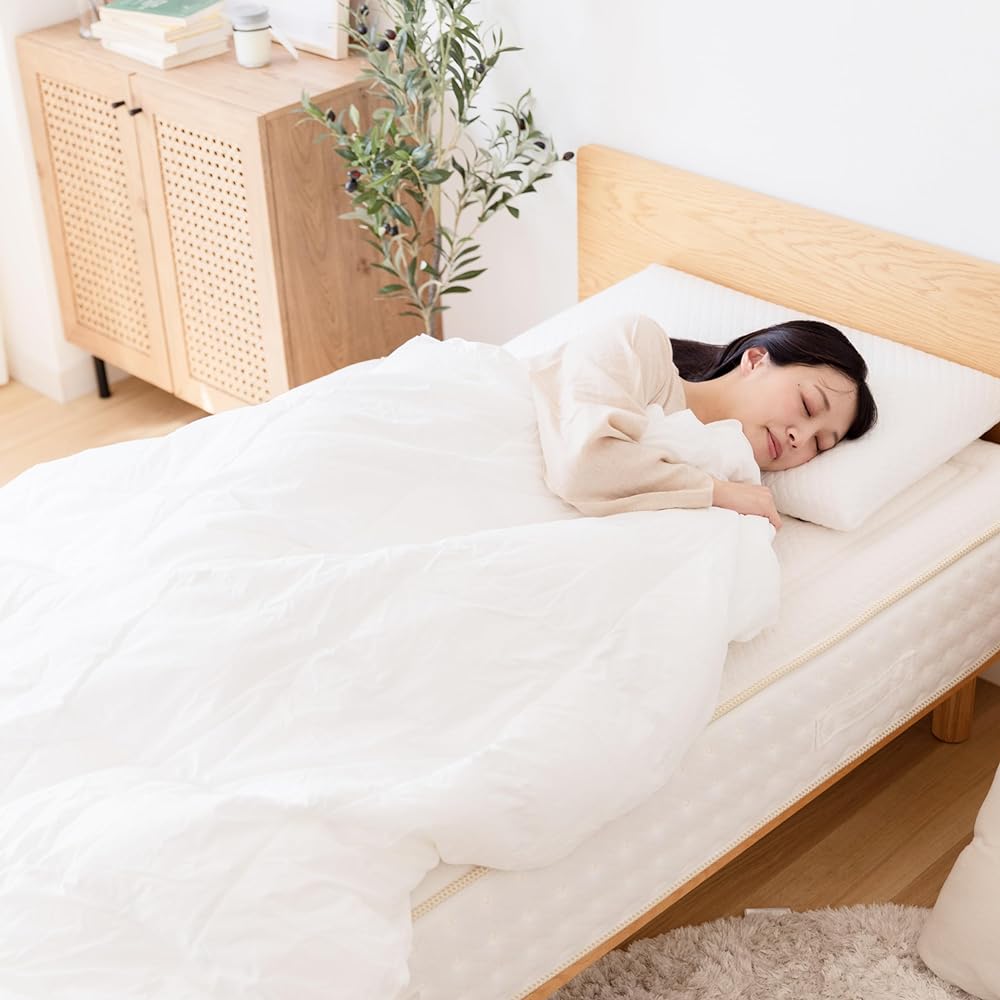 IWONU Comforter (1.Single, 1.Duet (Skin + Combined)) All Seasons Washer Dryer OK Comforter Antibacterial and Odor Resistant Dust Resistant