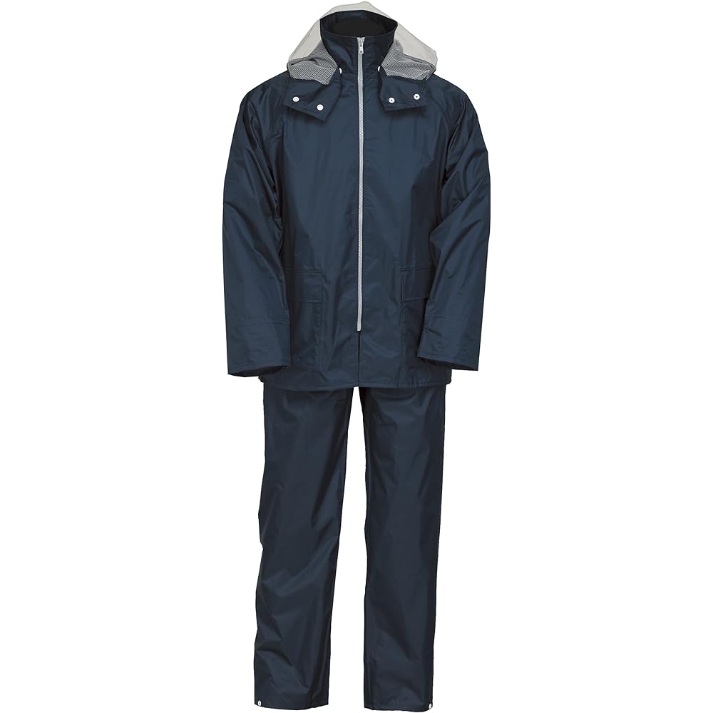 Nadales Suit 6 Sizes Rain Suit White 5L Waterproof 3 Layer Storage Bag Included 9060 [Authorized Distributor Product]