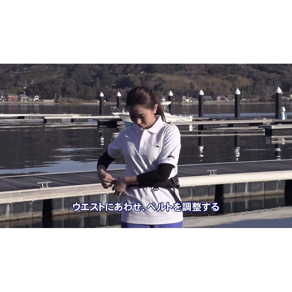 YAMAHA Water Sensing Inflatable Life Jacket Waist Belt Type Navy YWW-5620RS Ministry of Land, Infrastructure, Transport and Tourism Type Approved Product Type A (Sakura Mark) Legal Safety Equipment QR1-TQK-YWW-W31