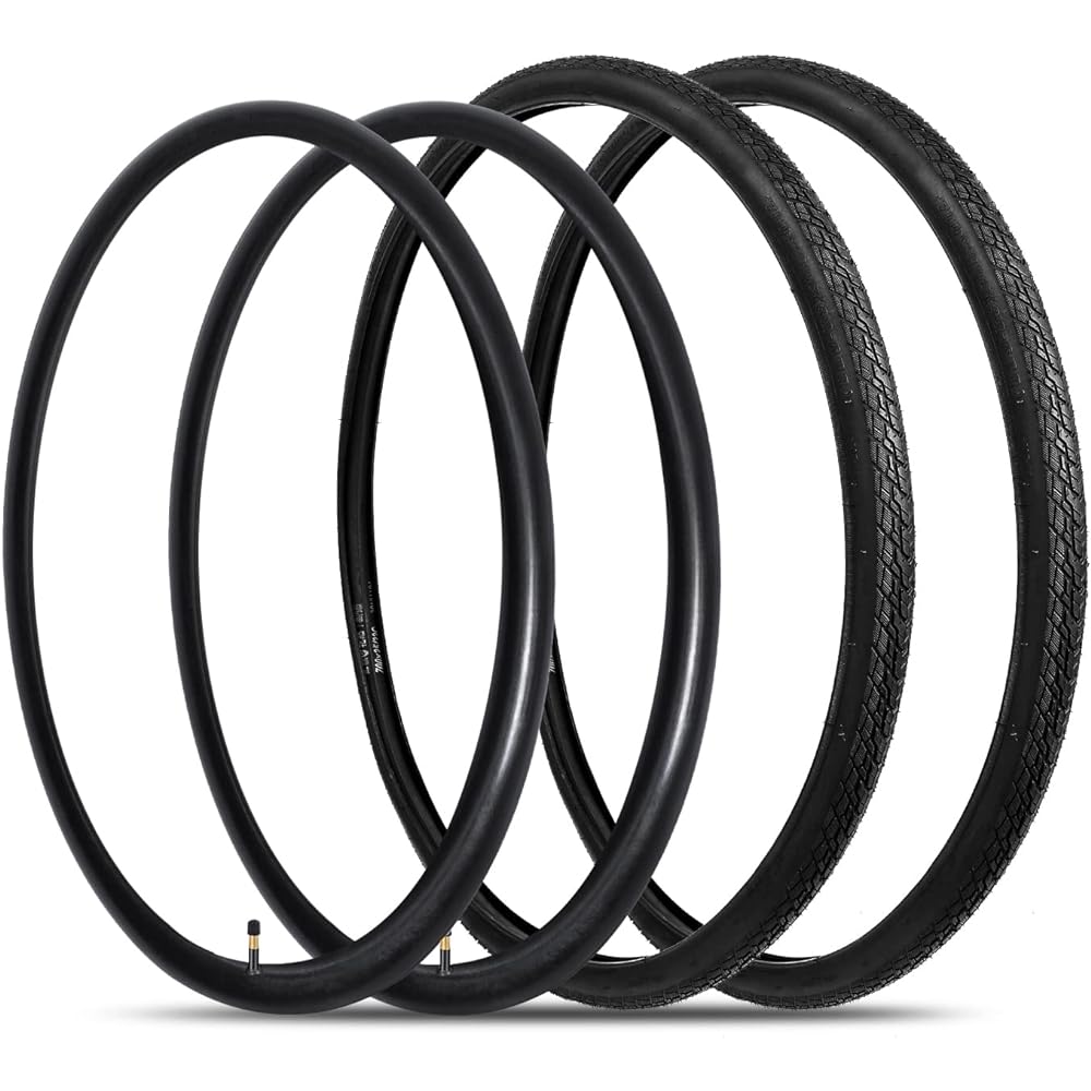 Set of 2, 700 38C Tire, 700X38C 40-622 Bicycle Tire + 700X35/43C Bicycle Tube American Style Valve 48mm + 700X33/50C Bicycle Rim Tape Width 24mm + Tire Lever, Tire 700 38C, Road Bike Tire 700 38C, 700 38C Tire 2 Pieces Set, 700C Tire, 700 38C Bicycle Tir