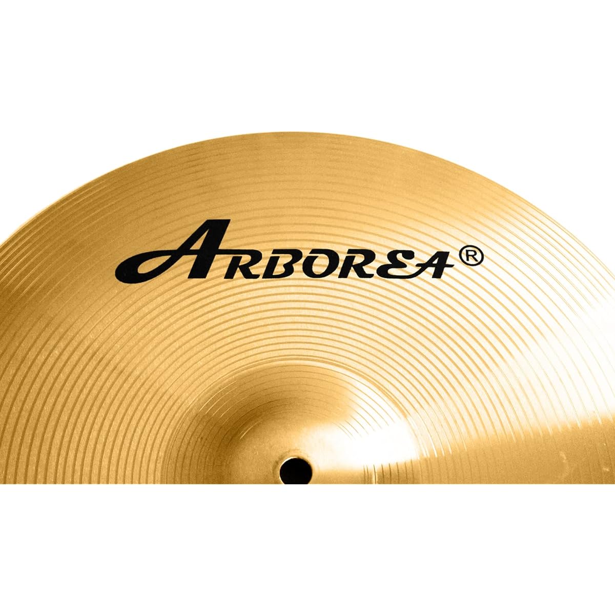 Arborea Cymbal Crash Splash Cymbal Hero Brilliant Finish Bright Sound Drum Cymbal for Practice (16 Inch Crash)