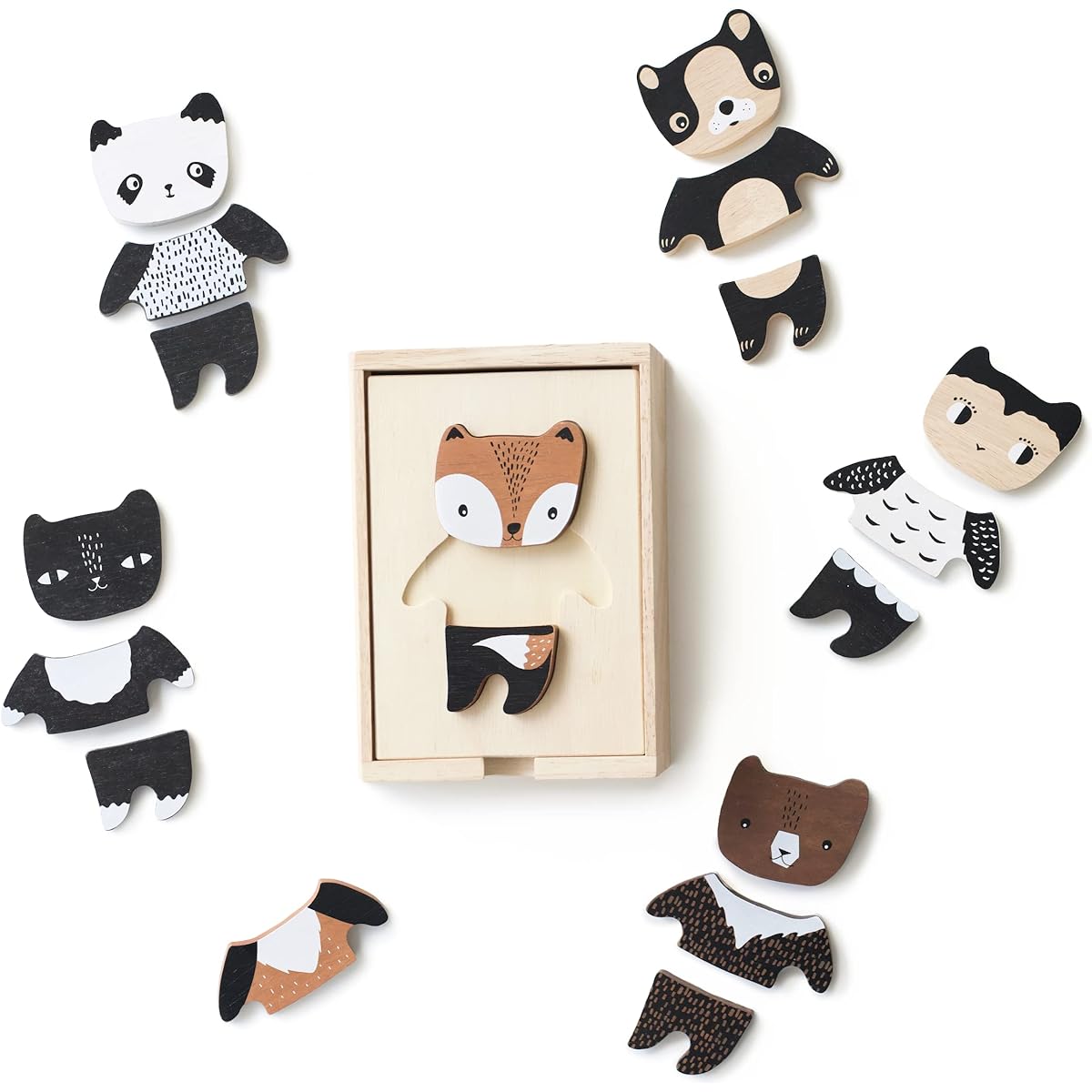 Wee Gallery Mix and Match Animal Tiles