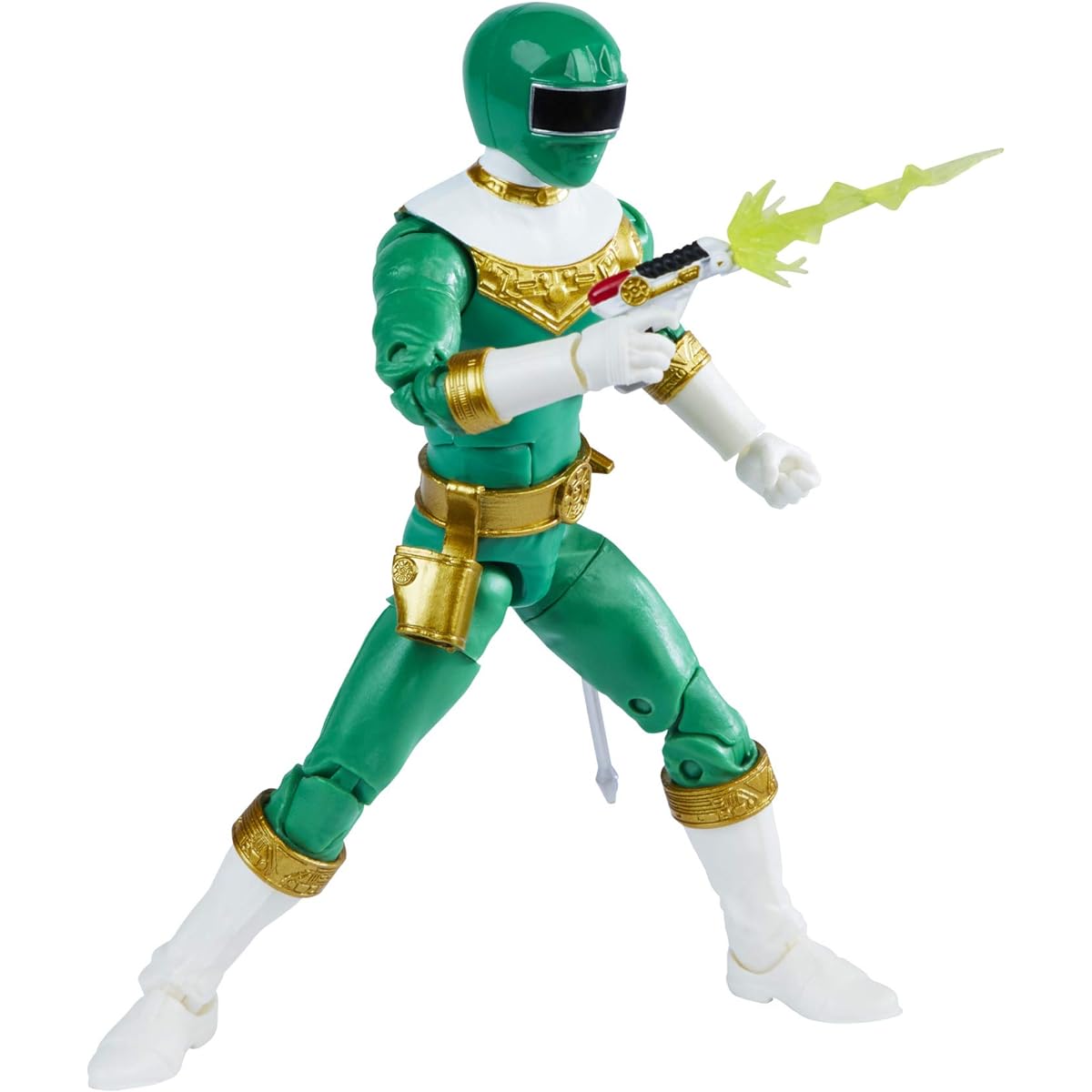 Power Rangers Lightning Collection Zeo IV Green 6" Premium Collectible Action Figure Toy with Accessories