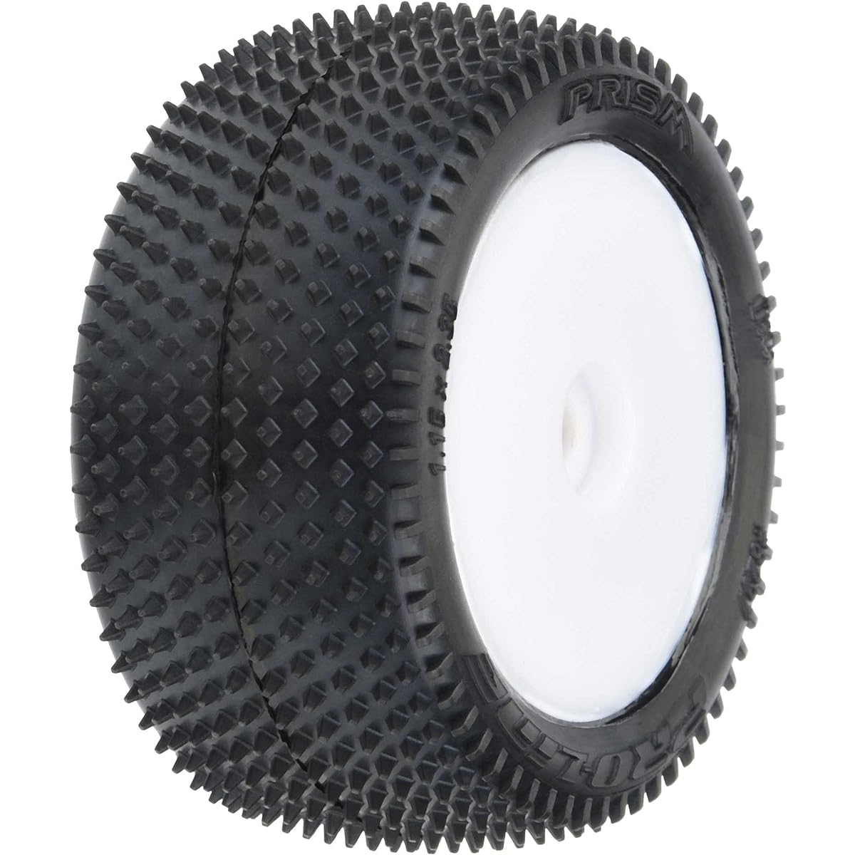 Pro-line Racing Prism Carpet Tire MTD White Mini-B Rear PRO829713