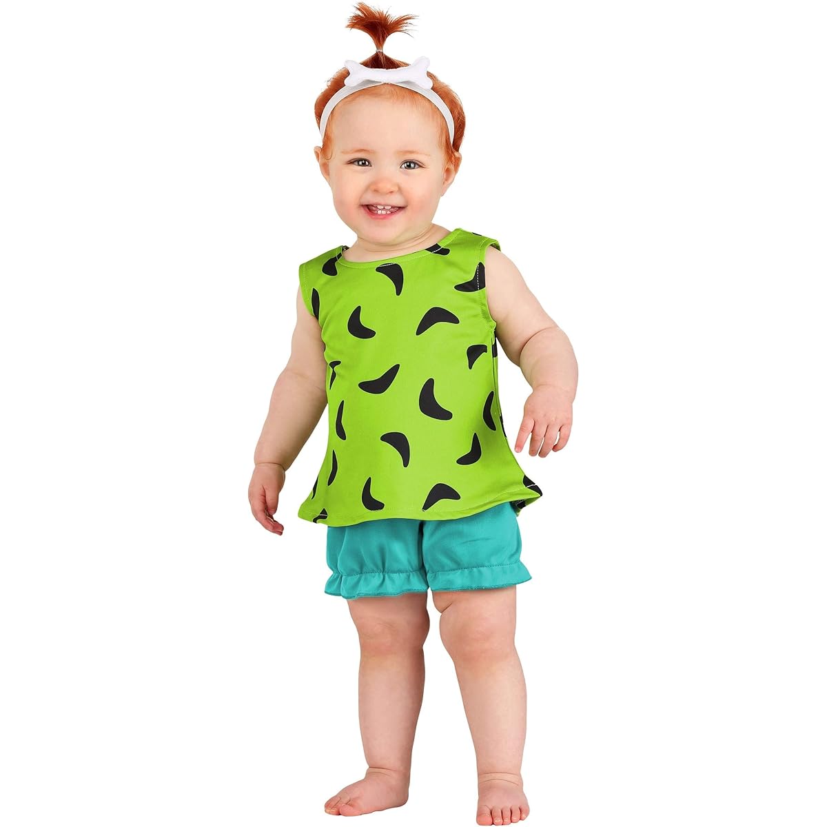 Classic Flintstones Pebbles Costume for Toddlers