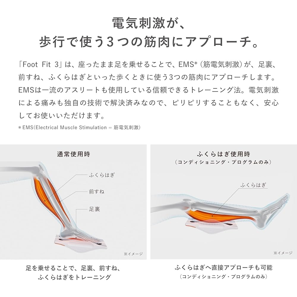 Official Store Exclusive SIXPAD Foot Fit 3 Original Guidebook Included MTG EMS Foot Sole Calf Health Equipment Training Muscle Training Present Gift Mother's Day Father's Day