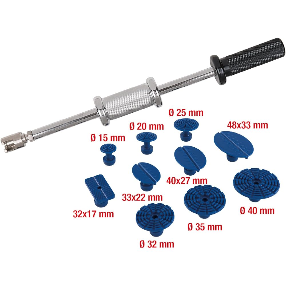 KS TOOLS Professional slide hammer set 11 pcs Professional slide hammer set 11 pcs 140.2510