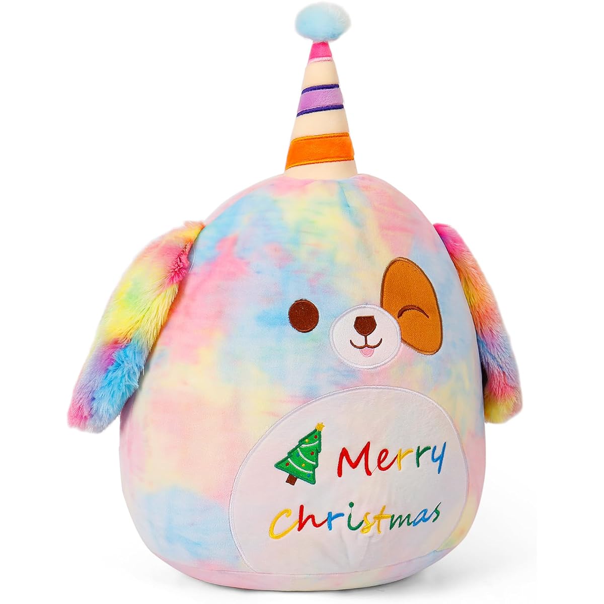 Toypocket 24" Christmas Stuffed Animal Dog Plush Toy Cute Puppy Plush Doll Gift for Boys Girls