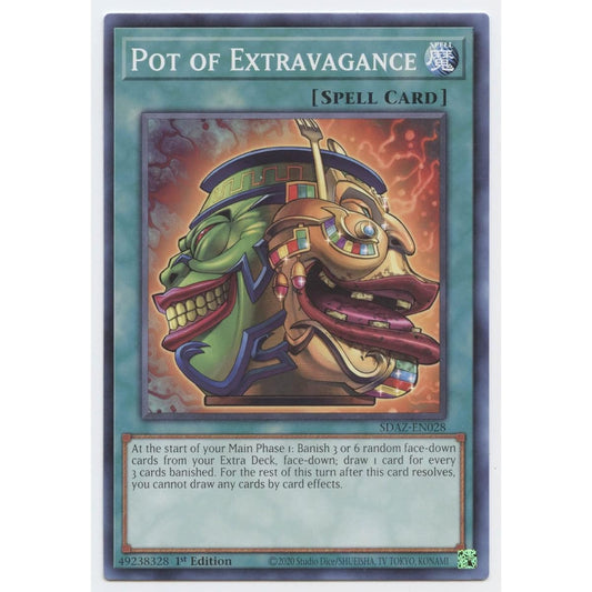 Pot of Extravagance - SDAZ-EN028 - Common - 1st Edition