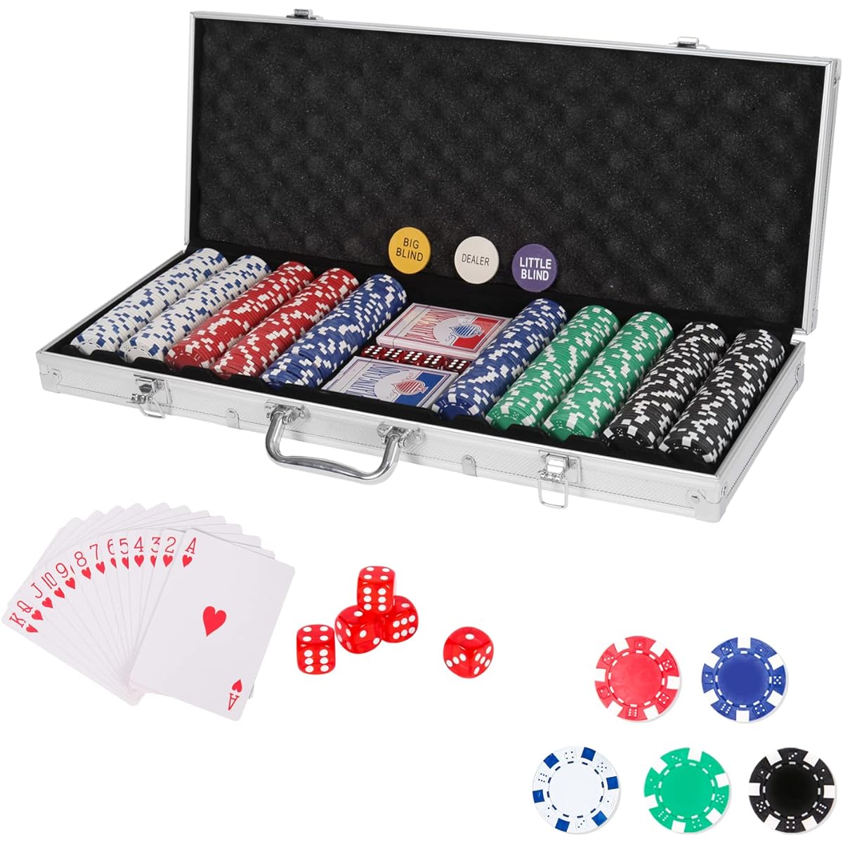 PLAYWUS POKER SET POKER SET POKER SET