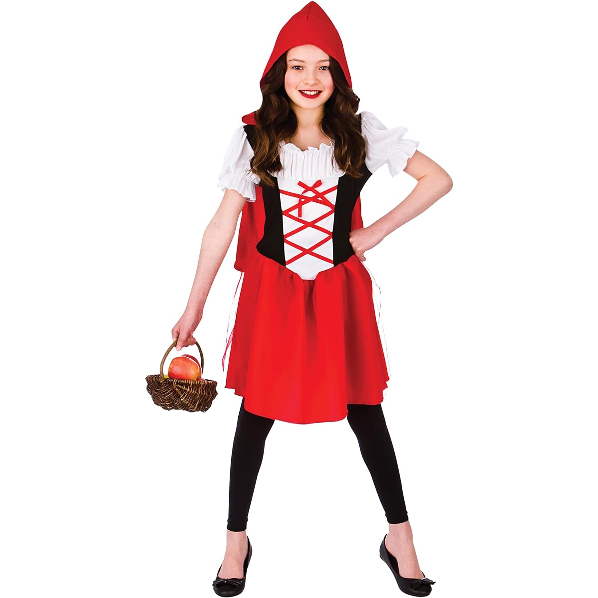 (XL) - RED RIDING HOOD New Little Red Riding Hood - Kids Costume 11 - 13 years