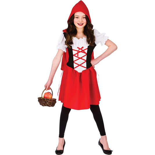 (XL) - RED RIDING HOOD New Little Red Riding Hood - Kids Costume 11 - 13 years