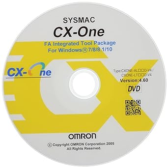 OMRON FA integrated tool package CX-One Ver.4.□ CXONE-AL00D-V4