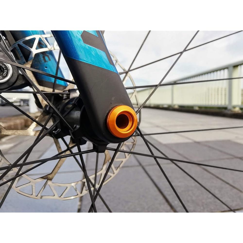 KCNC Ultra Light Hex Type Thru Axle KQR09 7075AL for Front 12mm x 100mm