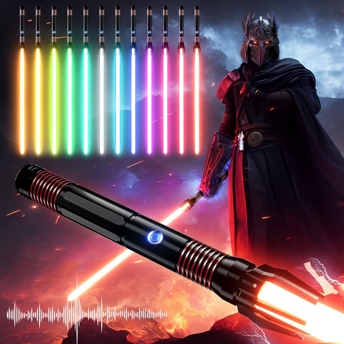 NSABERS Lightsaber Lightsaber for Adults and Children Costume Cosplay Game Rechargeable