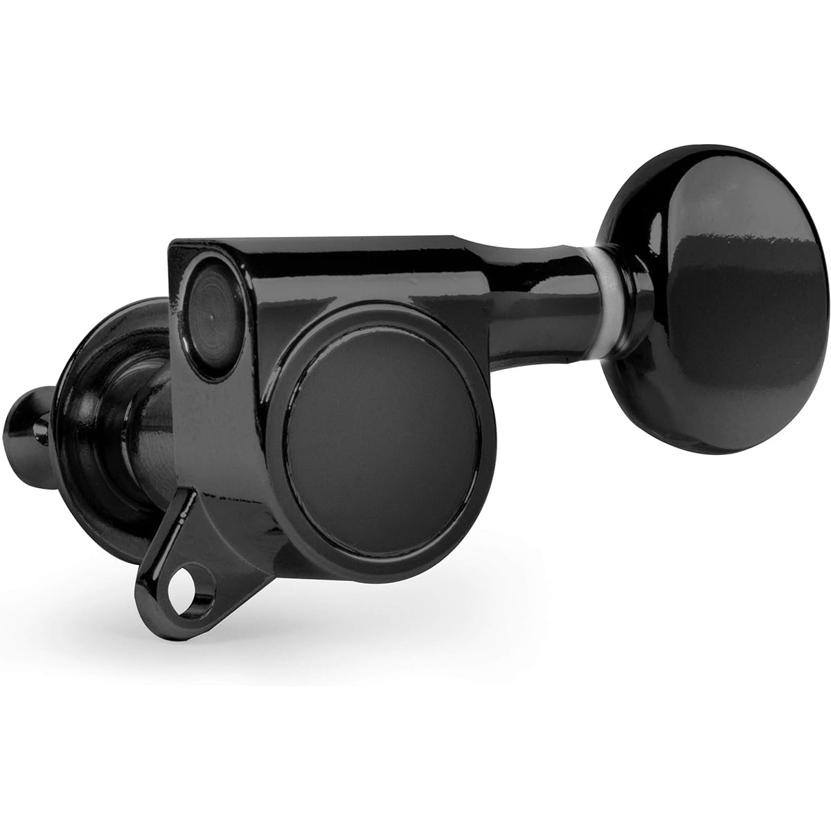 Golden Age Oval Knob 3+3 Tuner Black